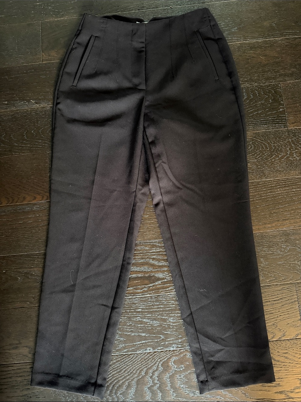 Nine West Black cropped Dress Trousers - Slim Tailored sz 4